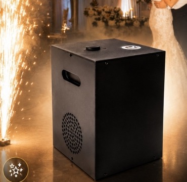 Cold spark fountain machine