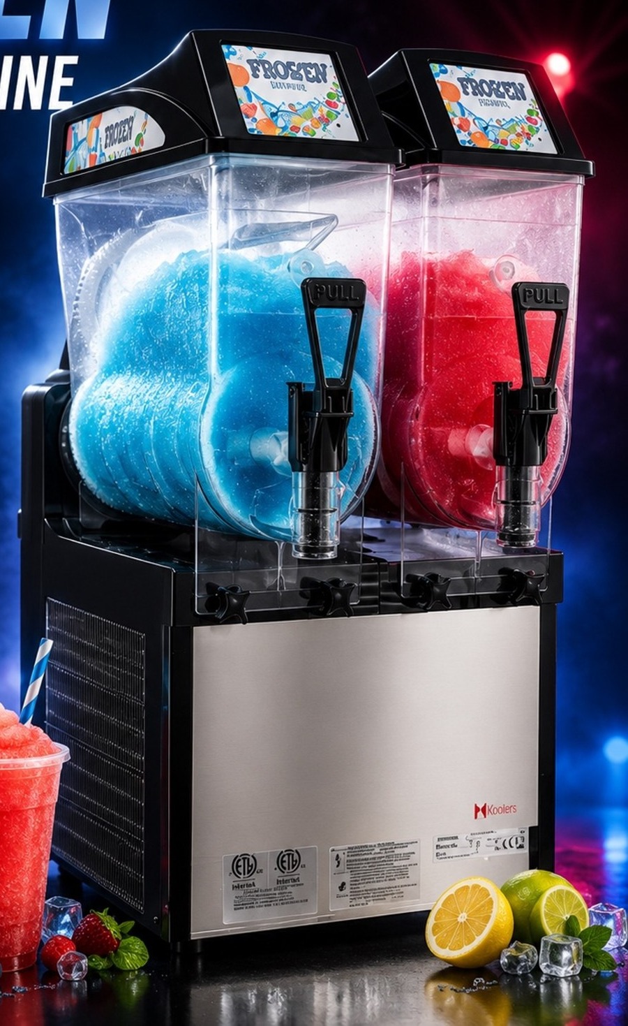 Slushy frozen drink machine